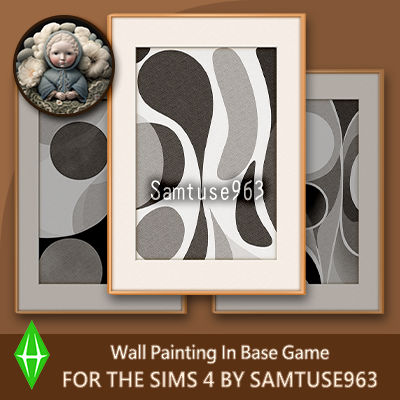 Abstract Modern Painting #1 Sellable Extra A Samtuse963 logo