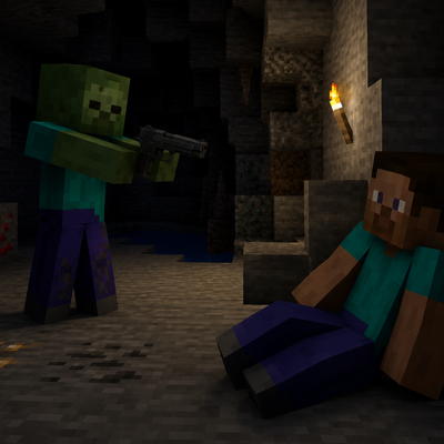 zombies with wepons?