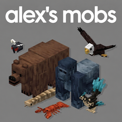 Alex's Mobs (NeoForge) logo