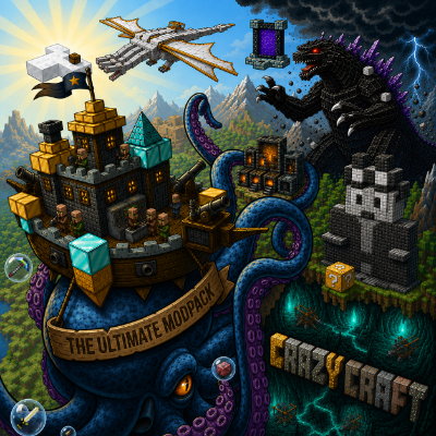 Crazy Craft 5 - Ultimate Edition logo