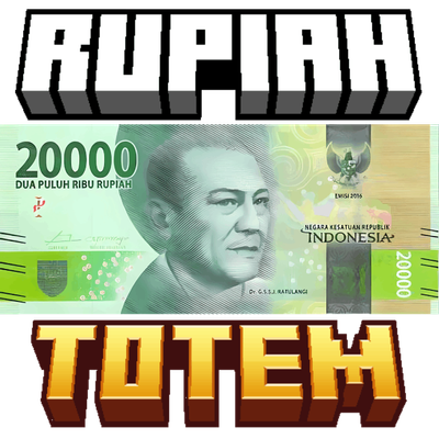 Indonesian Rupiah Totem logo