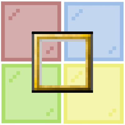 Colourful Hotbar | Glass Style