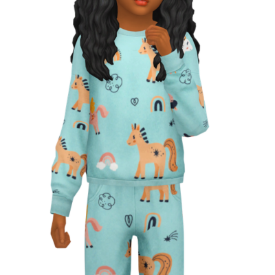CANDACE SET - kids pyjama logo