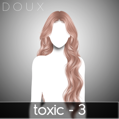 DOUX - Toxic Hairstyle (Left) logo