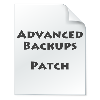 Advanced Backups Patch logo