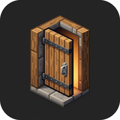 Custom Door  logo