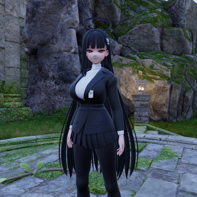 Play as Rio from Blue Archive