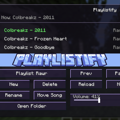 Playlistify (custom soundtracks)