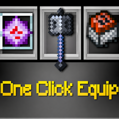 One Click PvP Kit Equip | Mace Elytra, Crystal, Cart kits logo