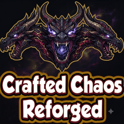 Crazy Craft Recreated Crafted Chaos Reforged logo
