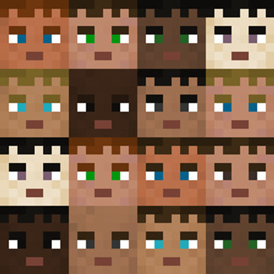 Terran Villagers - humans & biomes