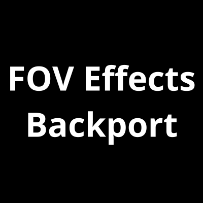 FOV Effects Backport logo
