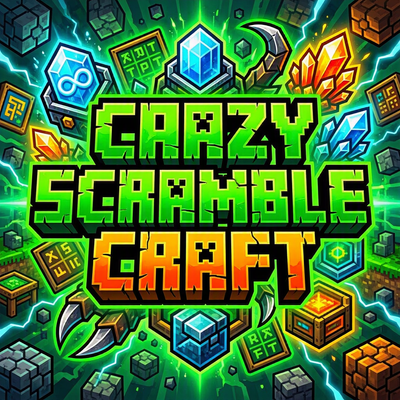 Crazy Scramble Craft logo