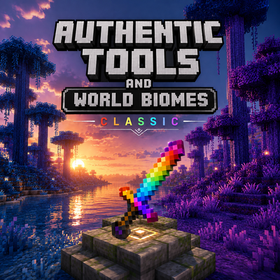 Authentic Tools &  Biomes Classic (DEAD) logo