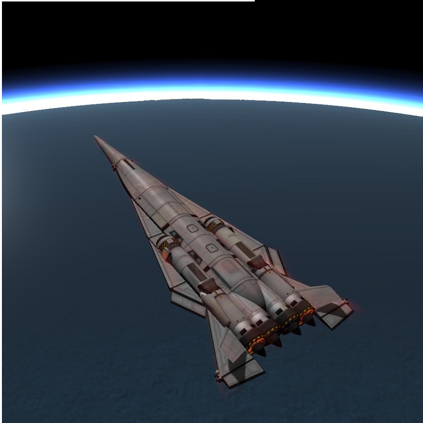 RP4-Hyperspike SSTO spaceplane project image