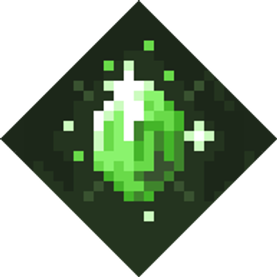 MC Dungeons Emerald Pickup Sound logo