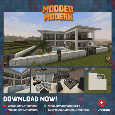 Modern House #27 (With Furnitures)