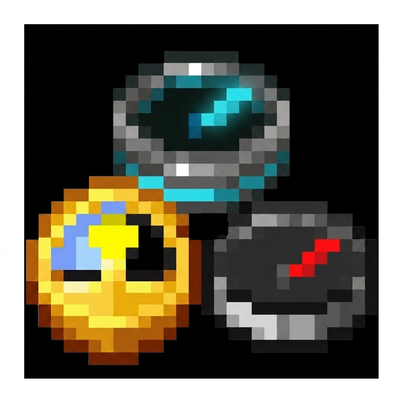 Clock And Compass HUD