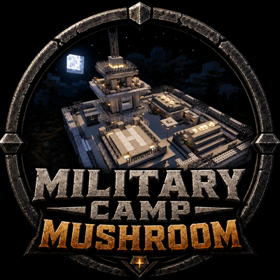 Military Camp Mushroom Starter Base Structure Modern. For Fungal Infection Spore
