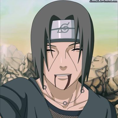 Animated Itachi Death UI