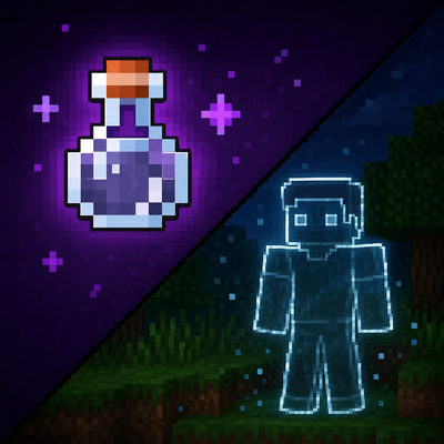 Real Invisibility - Mobs, Armor, Nickname, TAB