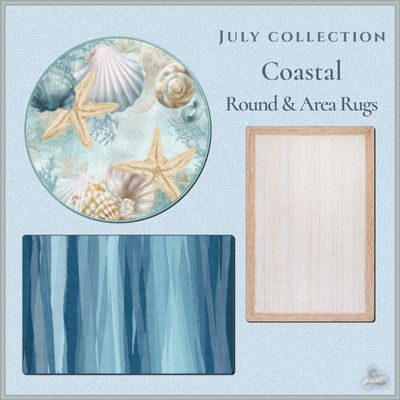 July Coastal Round & Area Rugs logo