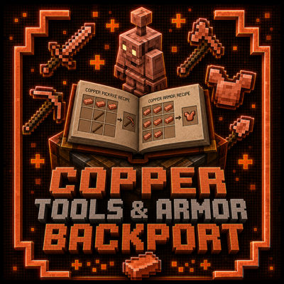 Copper Tools & Armor Backport logo