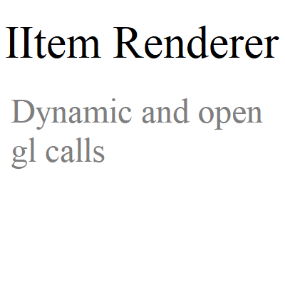 IItem Renderer Reborn logo