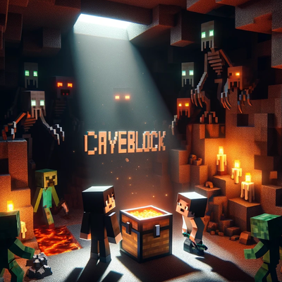 CaveBlock logo