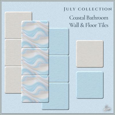 July Coastal Bathroom Tiles logo