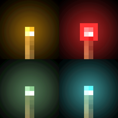 Colored Lighting by Tetera