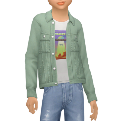 RUBEN - kids jacket logo