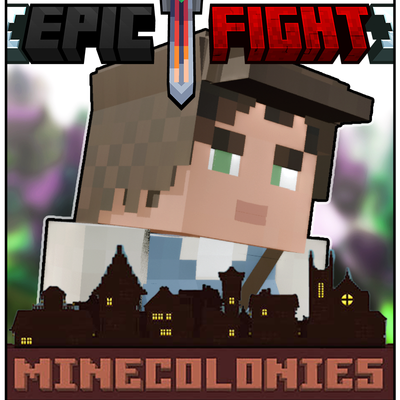 Minecolonies: Epicfied (Epic Colonies) logo