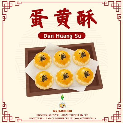 Dan Huang Su Two Flavors_Custom Food Recipe