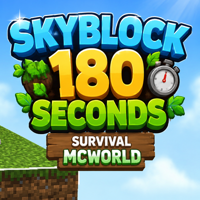 SKYBLOCK 180 SECONDS - MCWORLD