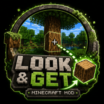 Minecraft But you get Every Block you Look at