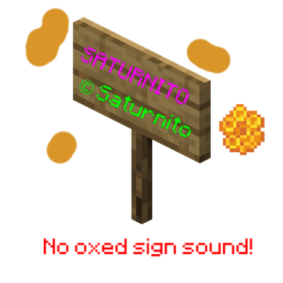 No oxed signs sound