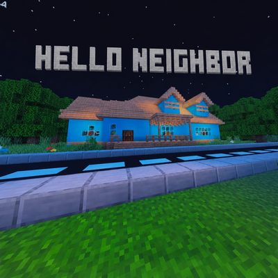 hello neighbor custom map. Fan recreation, Act 1