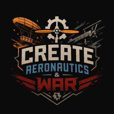 Create, Aeronautics & War logo