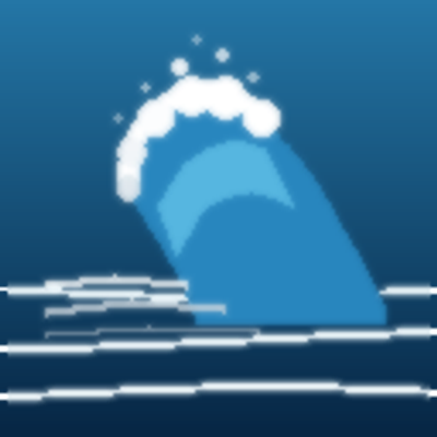 Realistic Waves logo