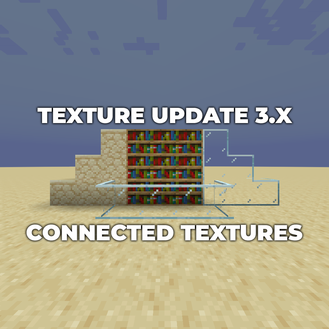 Minecraft Texture Update V3.x Connected Textures 1.13-Snapshot Download ...