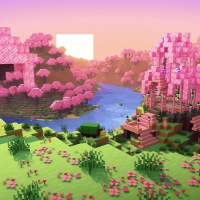 Animated Sakura trailer style UI