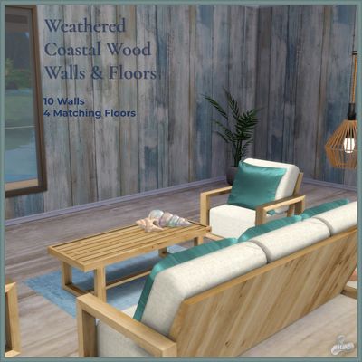 July Weathered Coastal Wood Collection logo