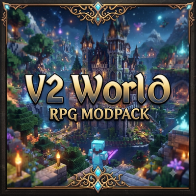 V2 World - RPG  logo