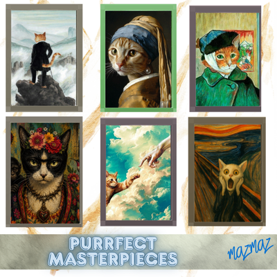 Purrfect Masterpieces Painting 2 logo