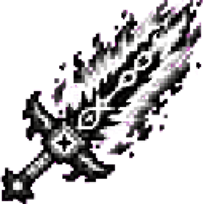 Monochrome Inferno Blade