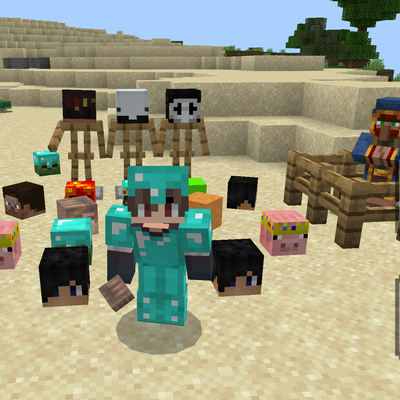 OP YouTuber Heads with Easter Egg