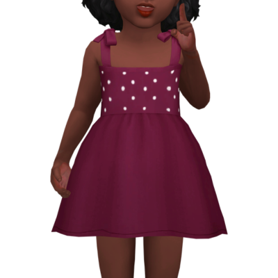 PAULA - toddler dress logo