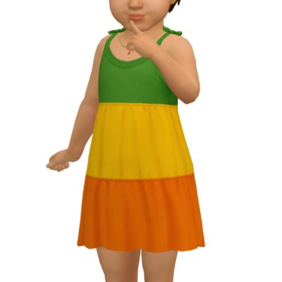 REGINA - toddler dress logo
