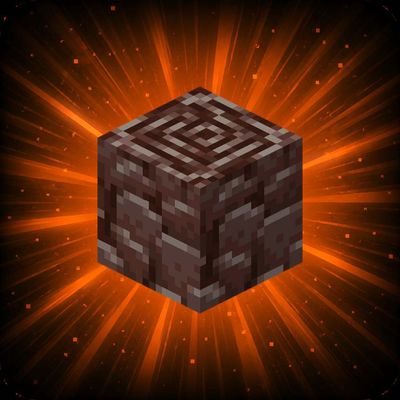 Overworld Ancient Debris logo